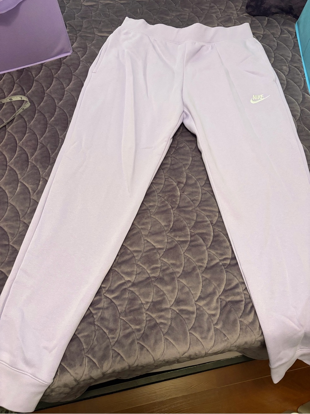 Nike Kids Light Lavender Jogger Sweatpants